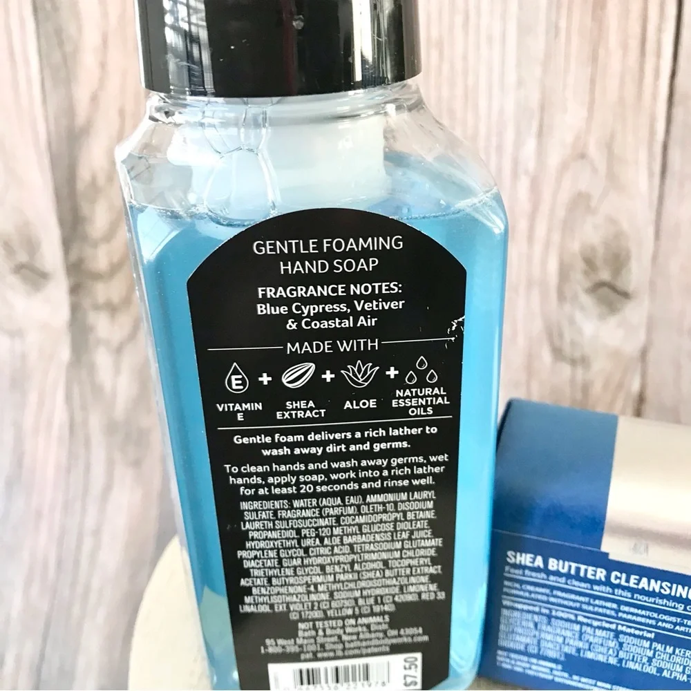 🆕(MEN) Ocean Foaming Hand Soap and Cleansing Bar